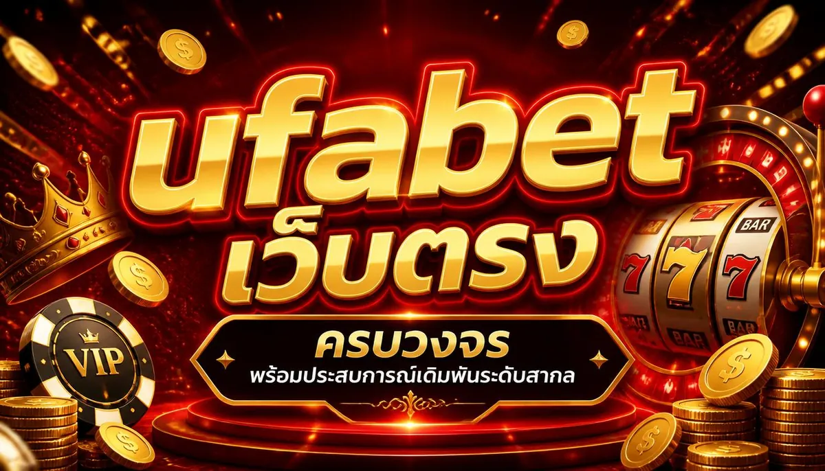 ufabet เว็บตรง ครบวงจร พร้อมประสบการณ์เดิมพันระดับสากล